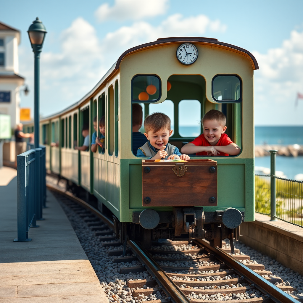 Popular seaside railway makes comeback with kids' adventure quest